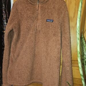 Patagonia Women's Cozy Brown Fleece Pullover